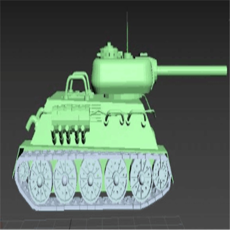 天安乡充气军用坦克模型